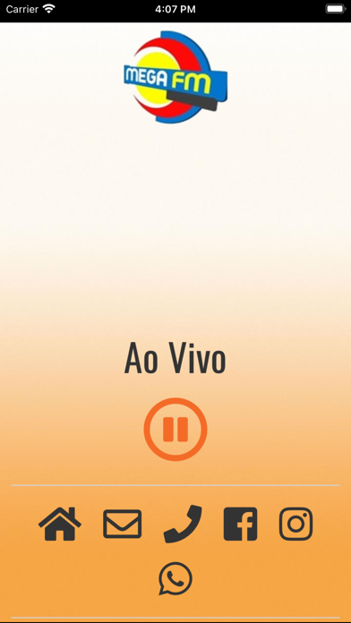 Rádio Mega Fm - Araçatuba Screenshot