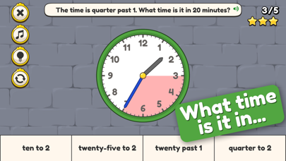 King of Math: Telling Time Screenshot