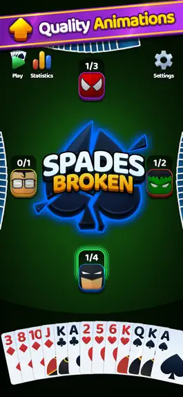 Game screenshot Spades Classic: US Edition apk