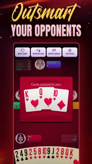 hearts offline - card game iphone screenshot 3