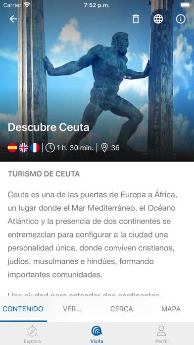 Turismo Ceuta Screenshot