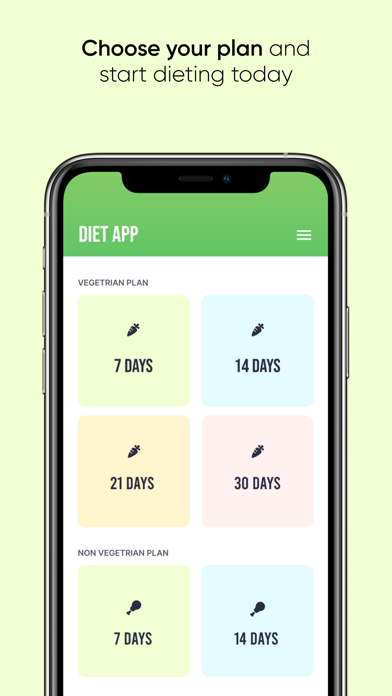 Easy Diet Plans Screenshot