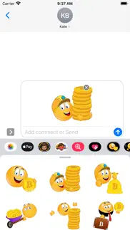 bitcoin emojis iphone screenshot 2