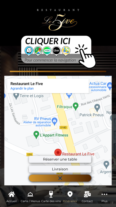 Restaurant Le Five Screenshot