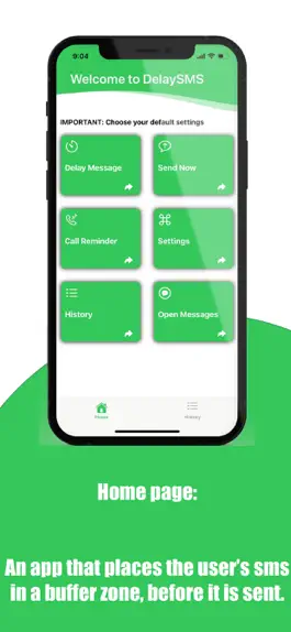 Game screenshot Delay Sms mod apk
