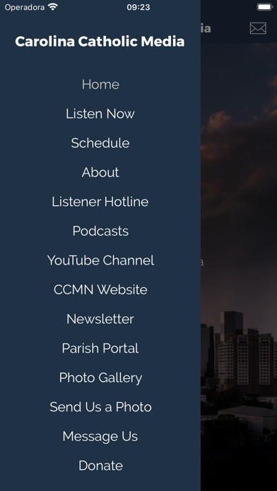 Carolina Catholic Media Screenshot