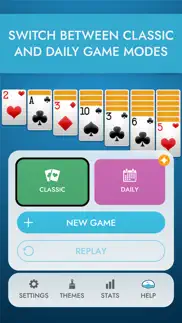 ⋆solitaire: classic card games iphone screenshot 1