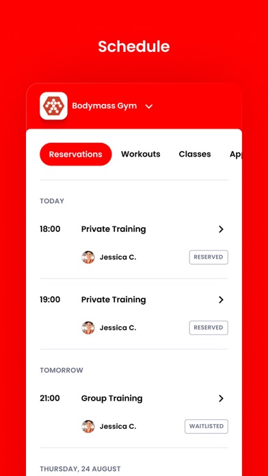Bodymass Gym VA Screenshot