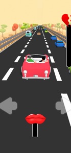 Kiss Drive 3D screenshot #4 for iPhone