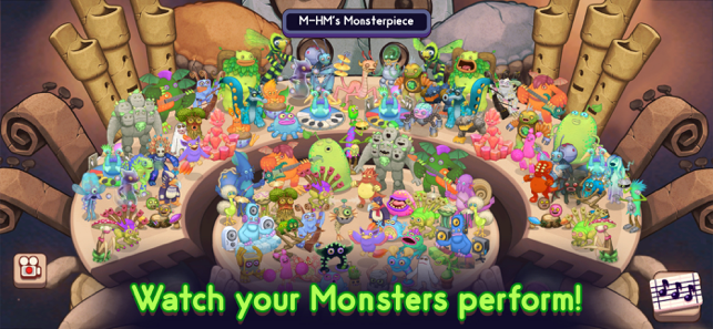 Captura de tela do compositor de My Singing Monsters