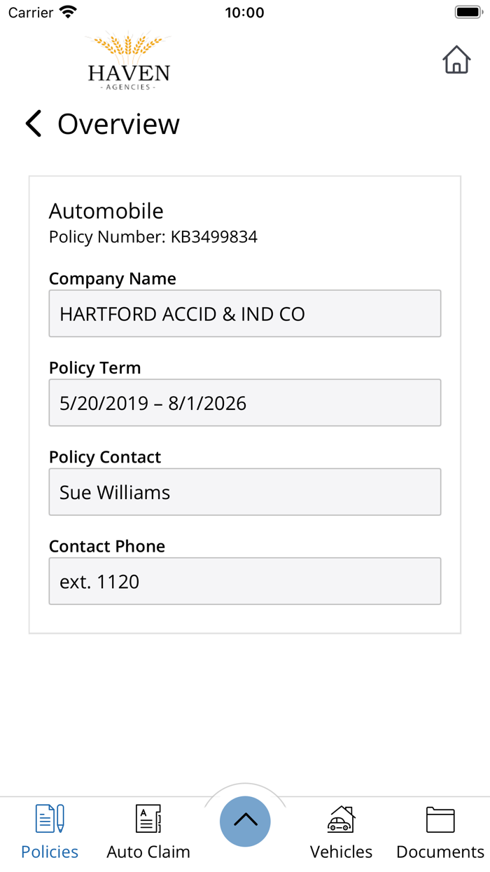 Haven Agencies Online