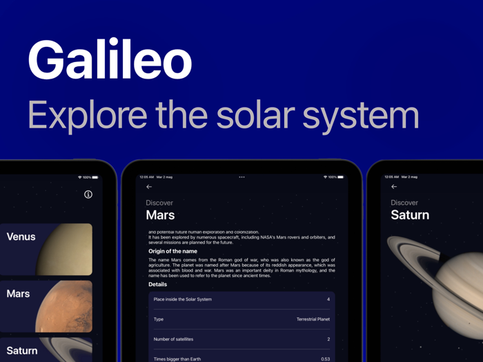 Galileo  Solar System