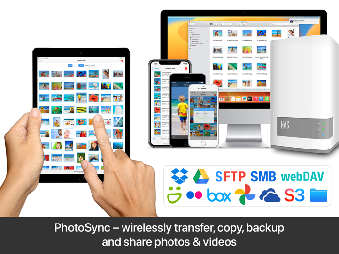 PhotoSync – transfer photos