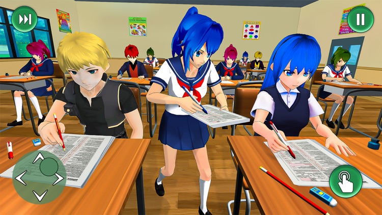 Anime High School Simulation screenshot-3