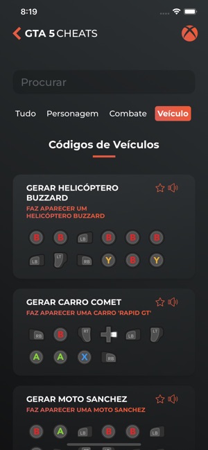 CÓDIGOS PARA GTA 5 (2022) na App Store