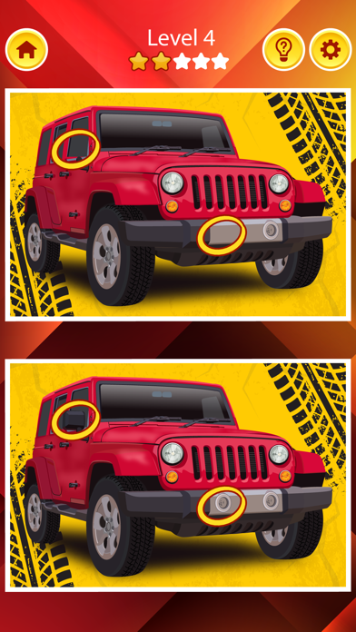 Find the Difference Car Games Screenshot