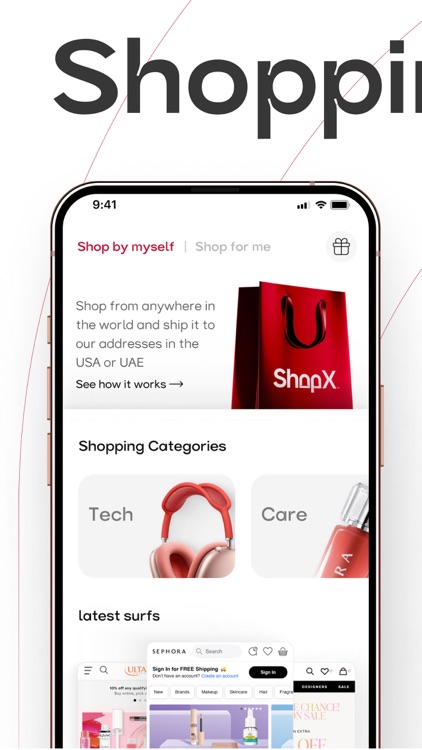 ShopX - Global Shopping