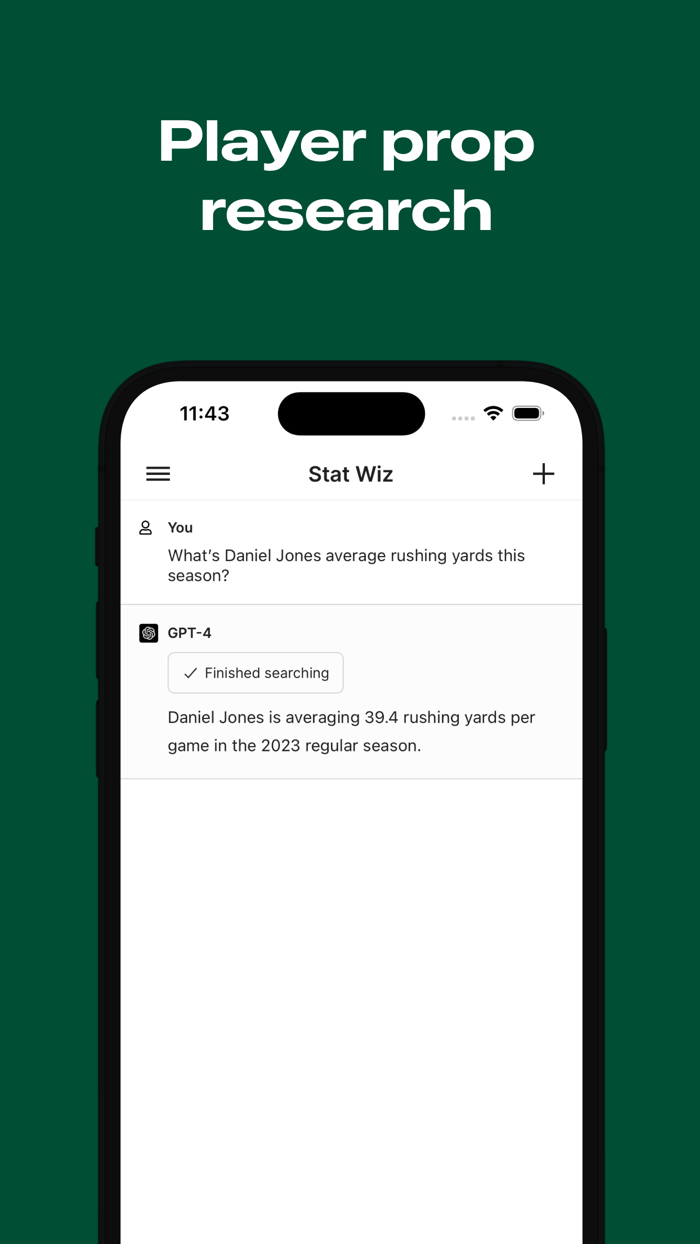 Stat Wiz AI Sports Chat Bot