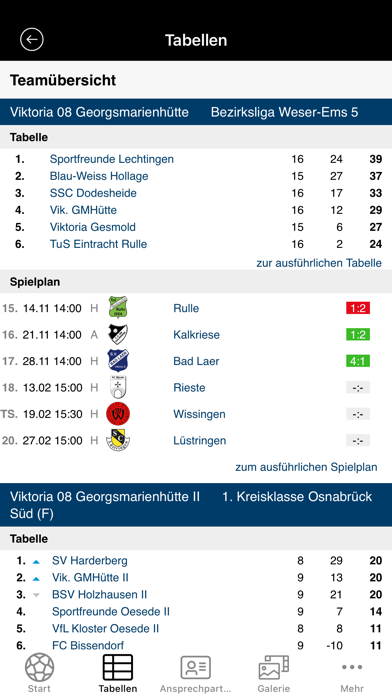 Viktoria 08 Georgsmarienhütte Screenshot