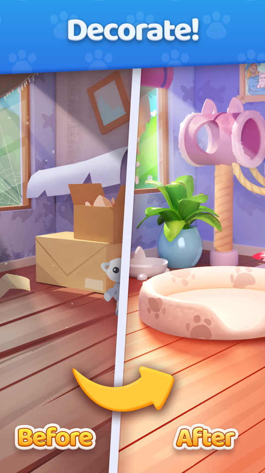 #3. Paw Match - Puzzle Game (iOS) 由: Star World Games