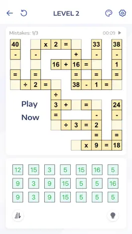 Game screenshot Math Puzzle Games - Cross Math apk