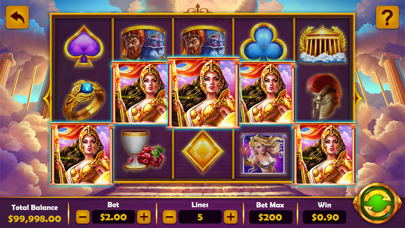 Greek Olymp Slots Screenshot