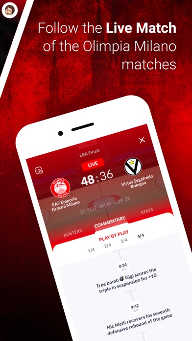 Olimpia Milano Screenshot