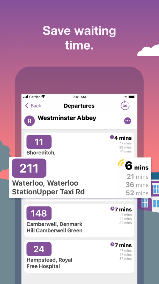 #3. Bus Times UK Live checker app (iOS) 由: Mapway Limited