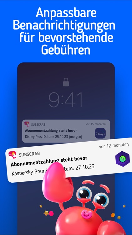 SubsCrab Abonnementmanager