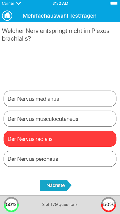 Nervensystem Quiz Screenshot