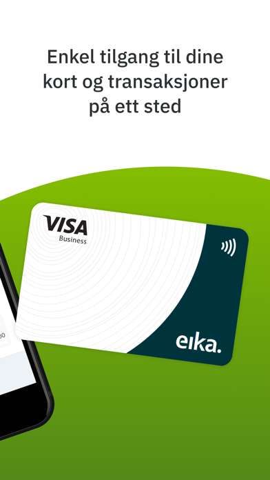 Mitt bedriftskort Screenshot