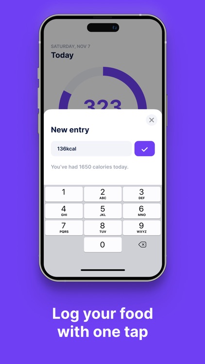 Simple Calorie Tracker