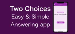 Game screenshot Two Choices: answering app mod apk