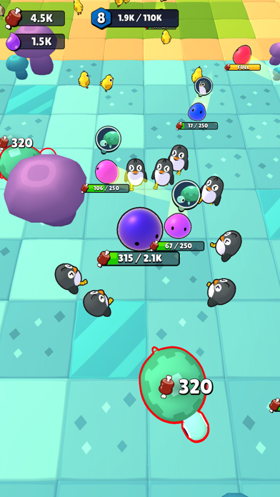 Slimes Everywhere: Idle Arcade Screenshot