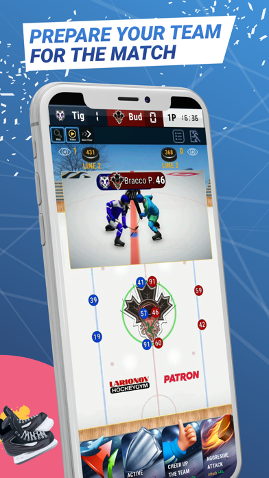 Big6: Hockey Manager NHL Stars Screenshot