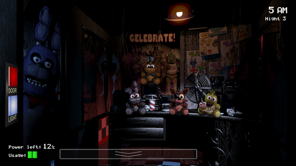 #3. Five Nights at Freddy's (iOS) 由: CLICKTEAM LLC USA