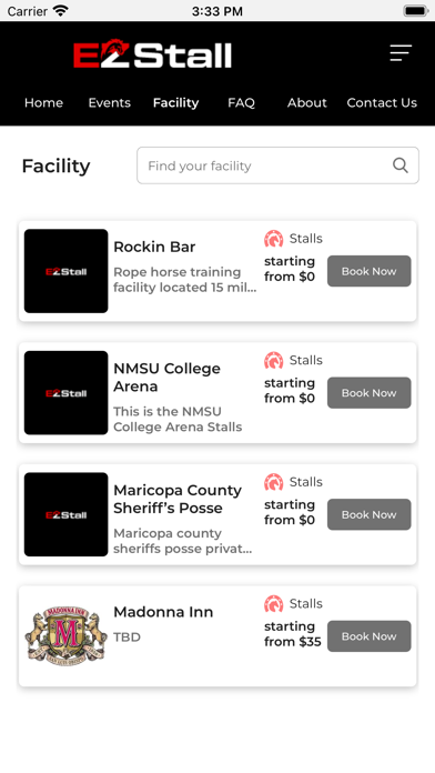 Ezstall Management Screenshot