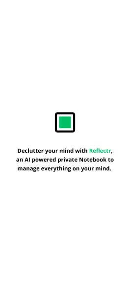 Game screenshot Reflectr: Private AI Notebook mod apk