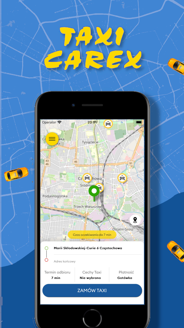 Carex Taxi Częstochowa 34 196