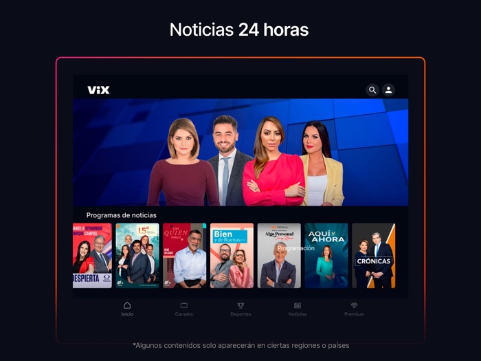 ViX TV Fútbol y Noticias