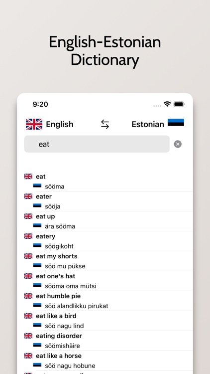 Estonian-English Dictionary by FB PUBLISHING LLC