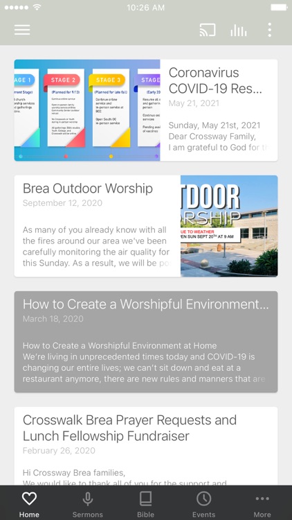 Crossway Church App