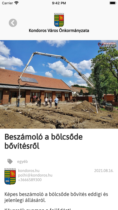 Okos Önkormányzat Screenshot