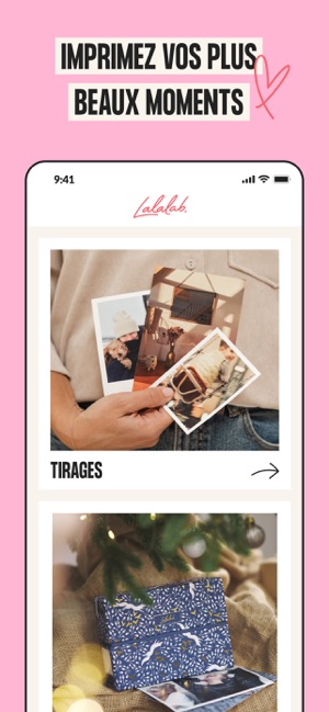 Lalalab - Impression photo dans l'App Store