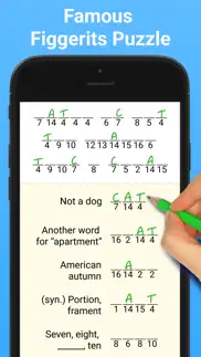 figgerits - word puzzle games iphone screenshot 1