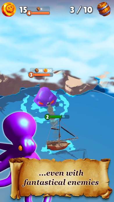 Pirate Raid: Caribbean Battle Screenshot