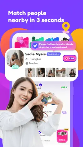 Game screenshot Voya - make friends for real mod apk