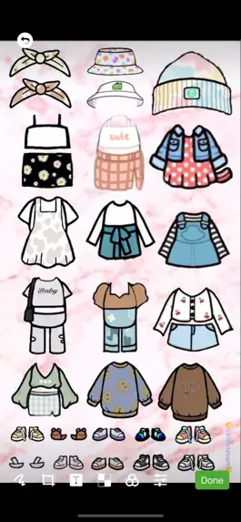 Game screenshot Toca Outfit Ideas 4K mod apk