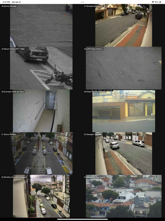 Digifort Mobile Client iPad screenshot 3 - Business app