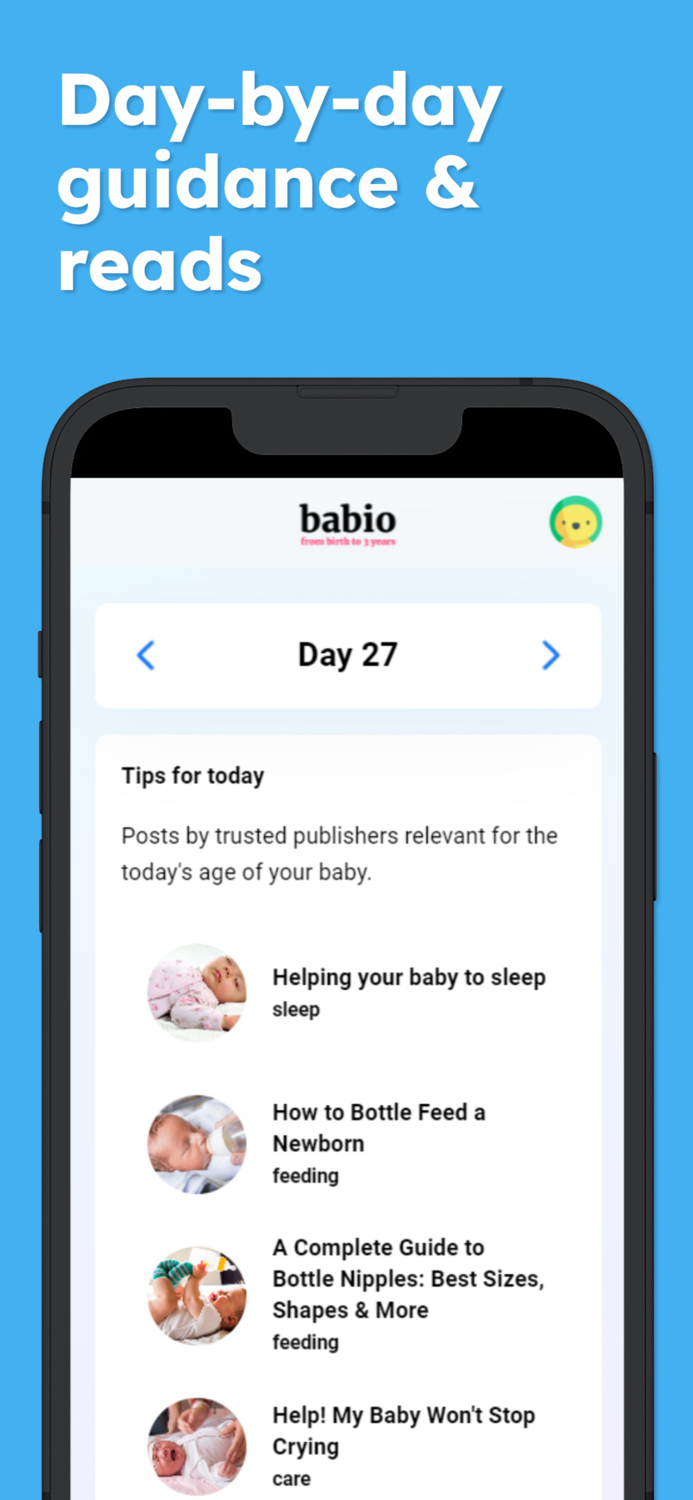 Babio · Daily baby checkup
